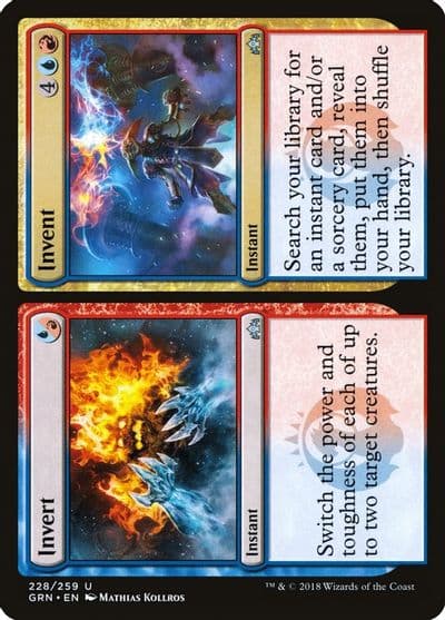 Invert Invent Guilds of Ravnica Magic card