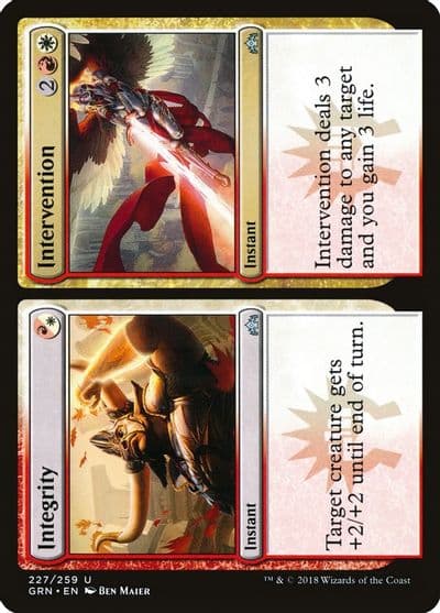 Integrity Intervention Guilds of Ravnica Magic card
