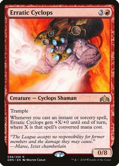 Erratic Cyclops Guilds of Ravnica Magic card