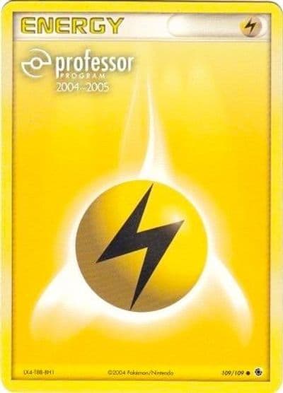 Lightning Energy (2004-2005) Professor Program Promos Pokemon card