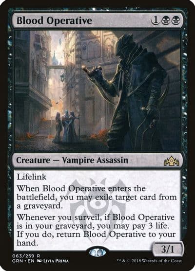 Blood Operative Guilds of Ravnica Magic card