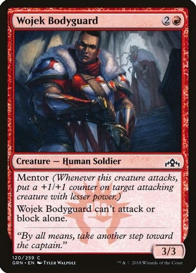 Wojek Bodyguard Guilds of Ravnica Magic card