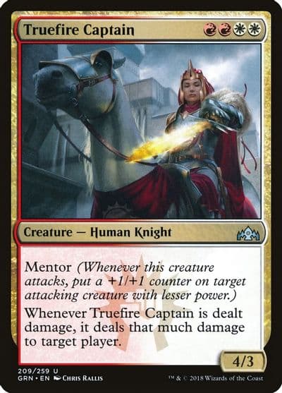 Truefire Captain Guilds of Ravnica Magic card