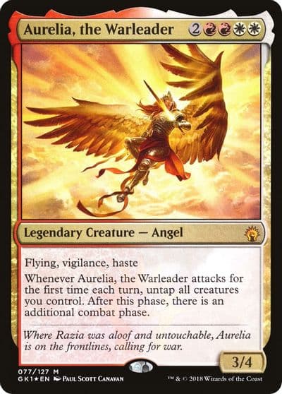 Aurelia the Warleader Guilds of Ravnica: Guild Kits Magic card