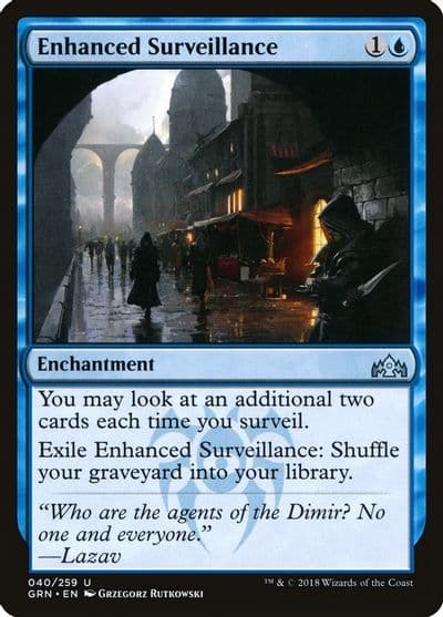 Enhanced Surveillance Guilds of Ravnica Magic card