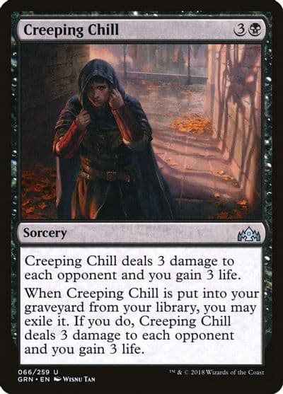 Creeping Chill Guilds of Ravnica Magic card