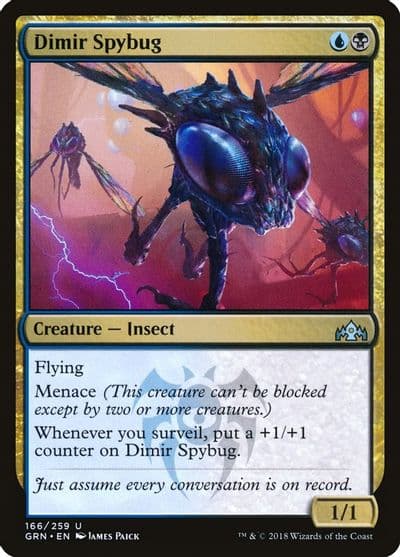 Dimir Spybug Guilds of Ravnica Magic card