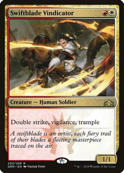 Swiftblade Vindicator Guilds of Ravnica Magic card