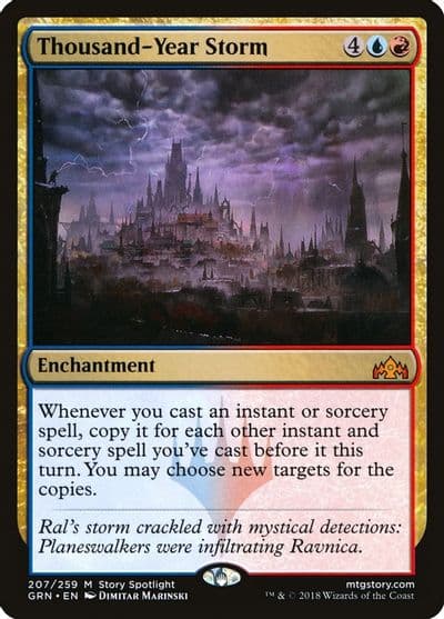 Thousand Year Storm Guilds of Ravnica Magic card