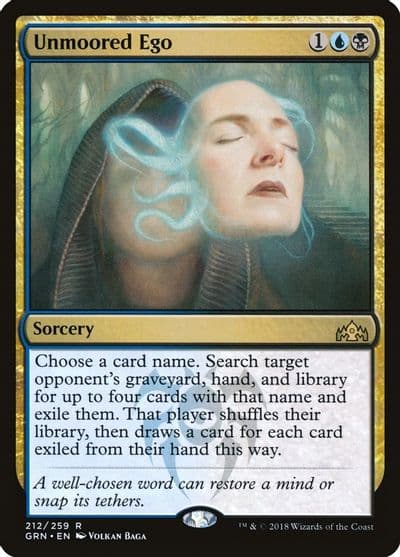 Unmoored Ego Guilds of Ravnica Magic card