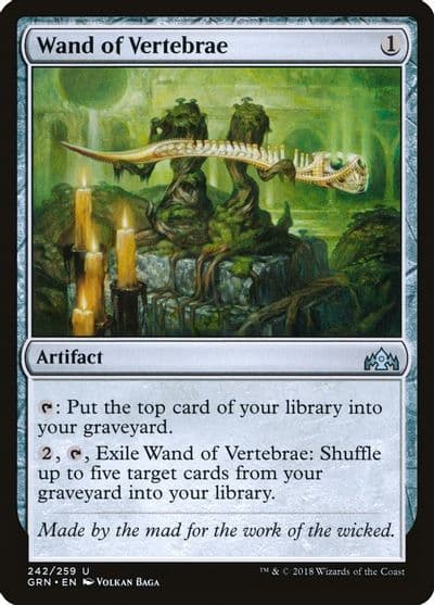Wand of Vertebrae Guilds of Ravnica Magic card