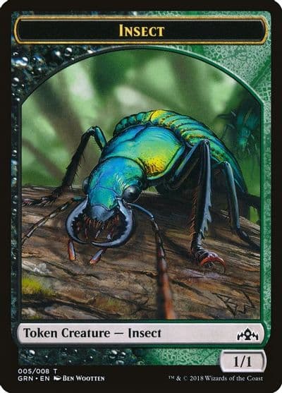 Insect Token Guilds of Ravnica Magic card