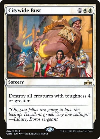 Citywide Bust Guilds of Ravnica Magic card