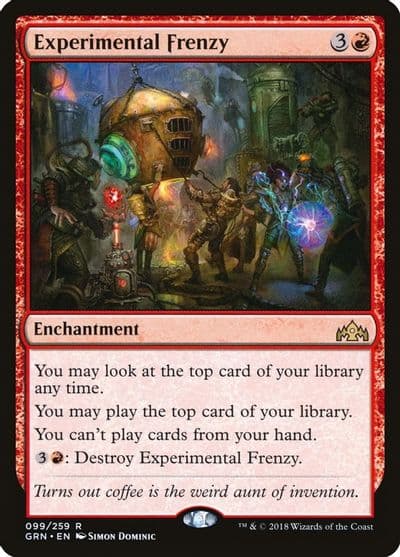 Experimental Frenzy Guilds of Ravnica Magic card