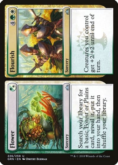 Flower Flourish Guilds of Ravnica Magic card