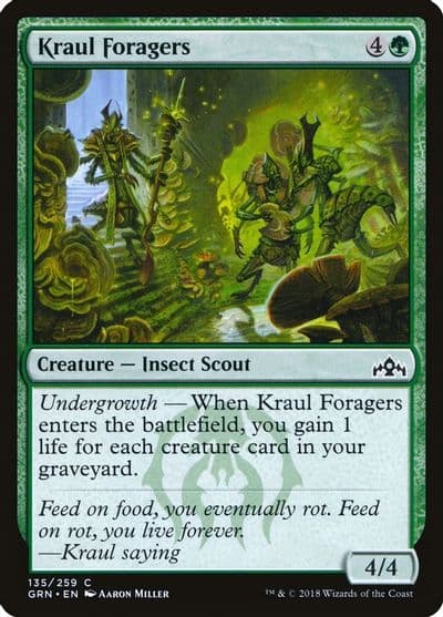 Kraul Foragers Guilds of Ravnica Magic card