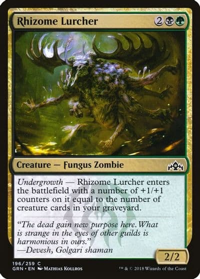 Rhizome Lurcher Guilds of Ravnica Magic card