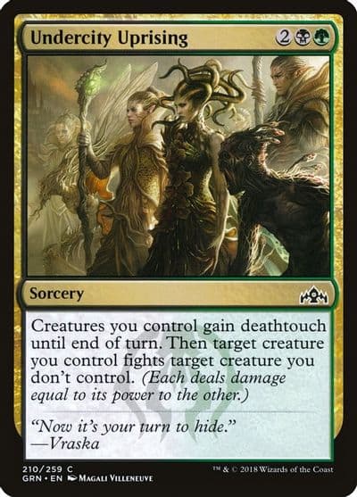 Undercity Uprising Guilds of Ravnica Magic card