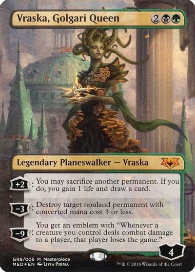 Vraska Golgari Queen Mythic Edition: Guilds of Ravnica Magic card