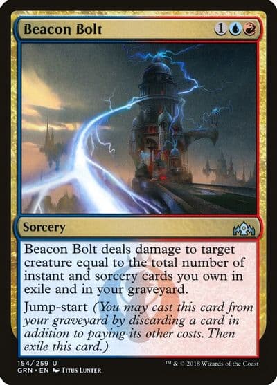 Beacon Bolt Guilds of Ravnica Magic card