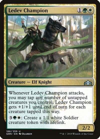 Ledev Champion Guilds of Ravnica Magic card