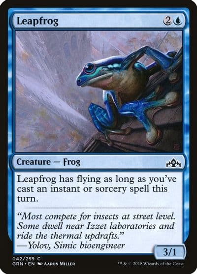 Leapfrog Guilds of Ravnica Magic card