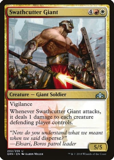 Swathcutter Giant Guilds of Ravnica Magic card