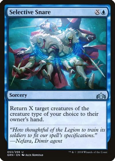 Selective Snare Guilds of Ravnica Magic card