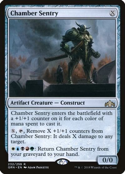 Chamber Sentry Guilds of Ravnica Magic card