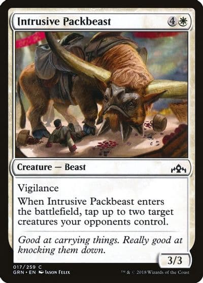 Intrusive Packbeast Guilds of Ravnica Magic card
