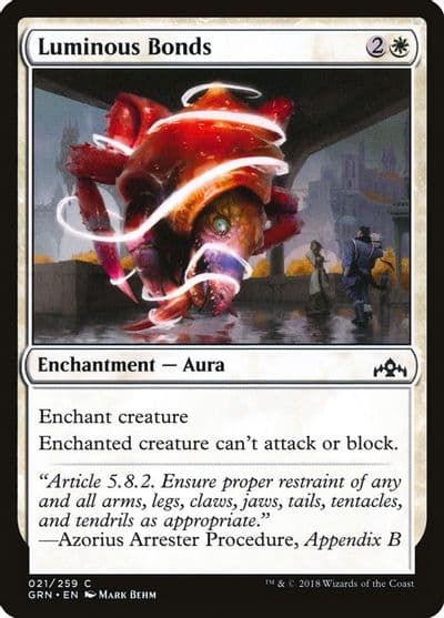 Luminous Bonds Guilds of Ravnica Magic card