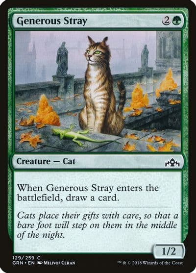 Generous Stray Guilds of Ravnica Magic card