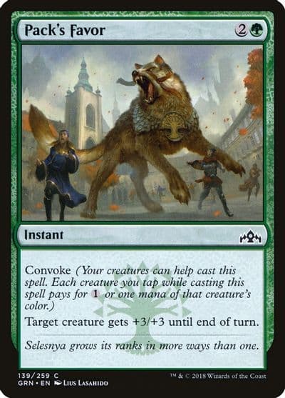 Packs Favor Guilds of Ravnica Magic card