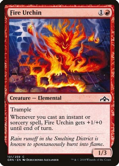 Fire Urchin Guilds of Ravnica Magic card