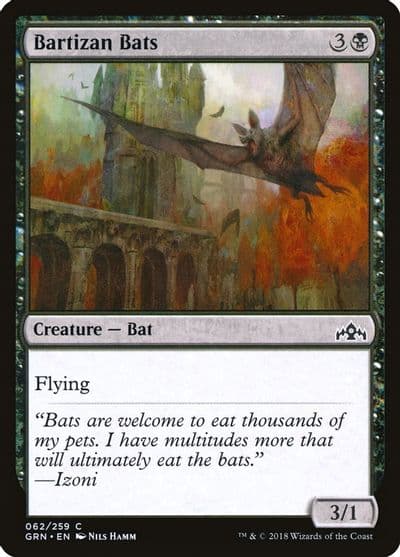 Bartizan Bats Guilds of Ravnica Magic card