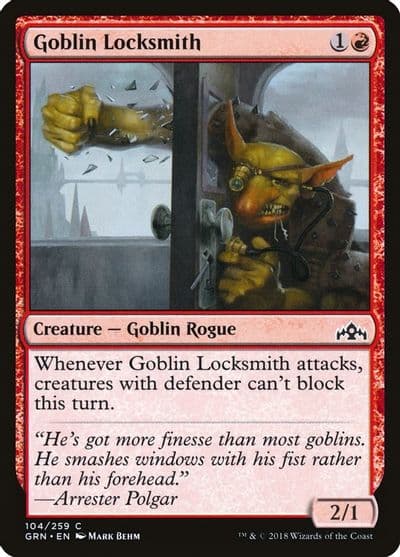 Goblin Locksmith Guilds of Ravnica Magic card