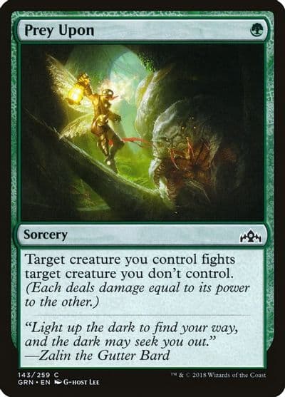 Prey Upon Guilds of Ravnica Magic card