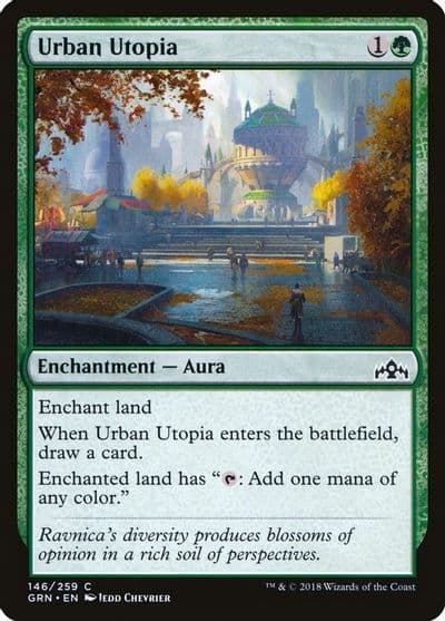 Urban Utopia Guilds of Ravnica Magic card