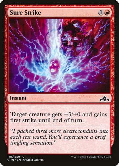 Sure Strike Guilds of Ravnica Magic card