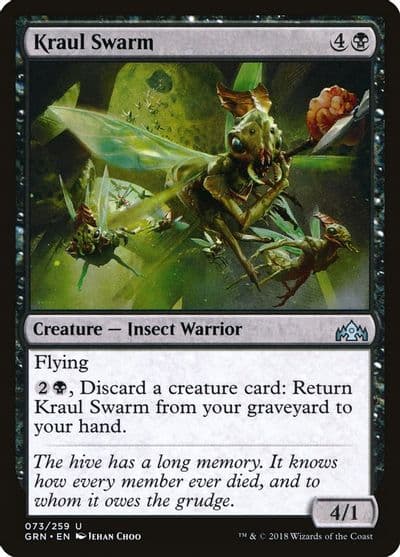 Kraul Swarm Guilds of Ravnica Magic card