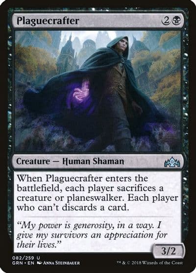 Plaguecrafter Guilds of Ravnica Magic card