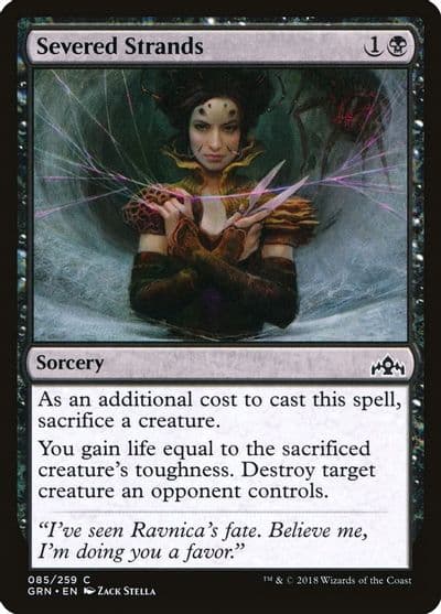 Severed Strands Guilds of Ravnica Magic card
