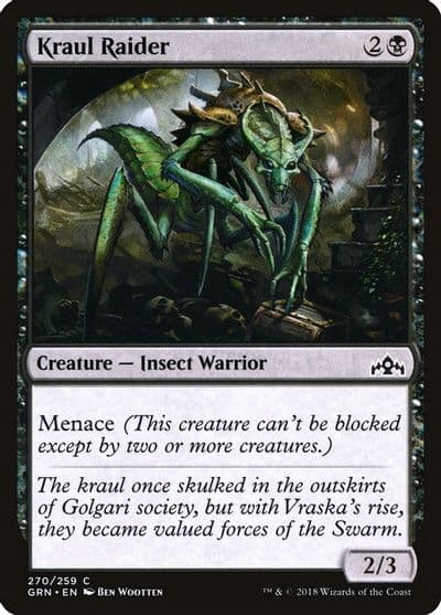 Kraul Raider Guilds of Ravnica Magic card