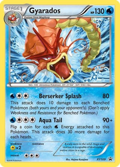 Gyarados - XY109 XY Promos Pokemon card
