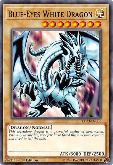 Blue Eyes White Dragon Legendary Duelists: White Dragon Abyss Yu-Gi-Oh! card
