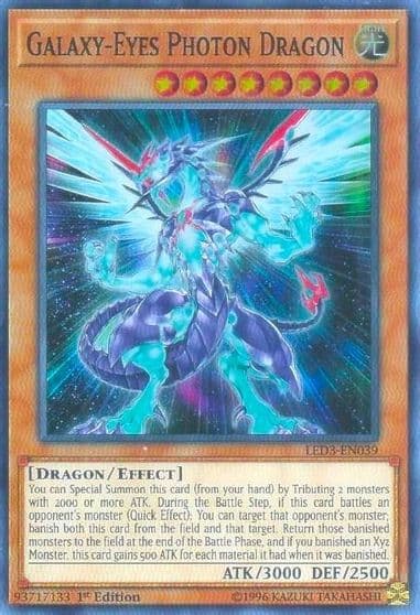 Galaxy Eyes Photon Dragon Legendary Duelists: White Dragon Abyss Yu-Gi-Oh! card