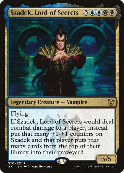 Szadek Lord of Secrets Guilds of Ravnica: Guild Kits Magic card