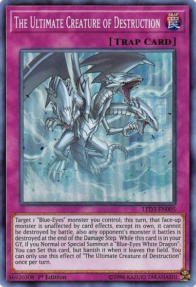 The Ultimate Creature of Destruction Legendary Duelists: White Dragon Abyss Yu-Gi-Oh! card