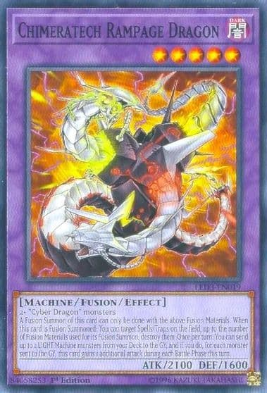 Chimeratech Rampage Dragon Legendary Duelists: White Dragon Abyss Yu-Gi-Oh! card