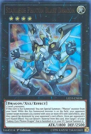 Starliege Photon Blast Dragon Legendary Duelists: White Dragon Abyss Yu-Gi-Oh! card